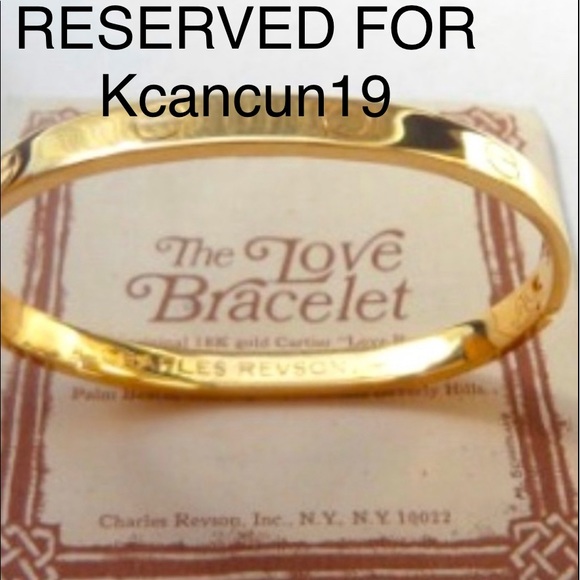 Cartier Jewelry 97 Charles Revson Love Bracelet X Aldo